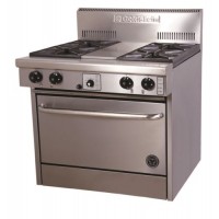 Goldstein PF428 Gas 4 Burner with Oven