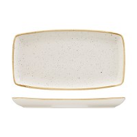 Stonecast | Barley White Oblong Plate