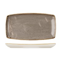 Stonecast | Peppercorn Grey Oblong Plate