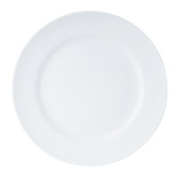 NOVE | Plate White Wide Rim 300mm