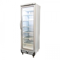 Bromic UF0374S LED Flat Glass Door 300L Upright Display Freezer