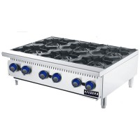 Cookrite 6 Burner Open Cook Top