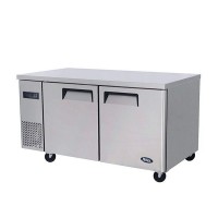 ATOSA 2 DOOR UNDERCOUNTER FREEZER