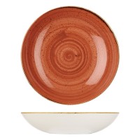 Stonecast | Spiced Orange Round Coupe Bowl