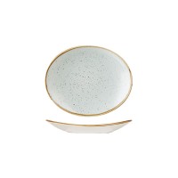 Stonecast | Duck Egg Oval Coupe Plate