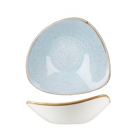 Stonecast | Duck Egg Triangular Bowl