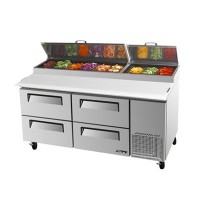 Skipio | 4 Draw Pizza Table Fridge