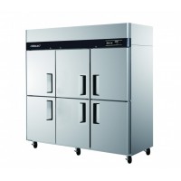 Skipio | 6 Door Top Mount Dual Temp Fridge/Freezer