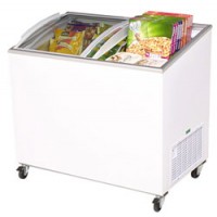 Bromic | Curved Glass Chest Freezer CF0300ATCG 