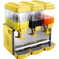 Cold Drink Dispenser - Triple 12 Litre Paddle Action