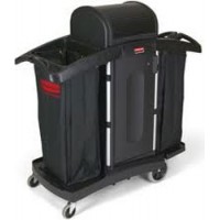 RUBBERMAID Secure Housekeeping Cart