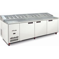 WILLIAMS Jade 3 Door Pizza Prep Fridge